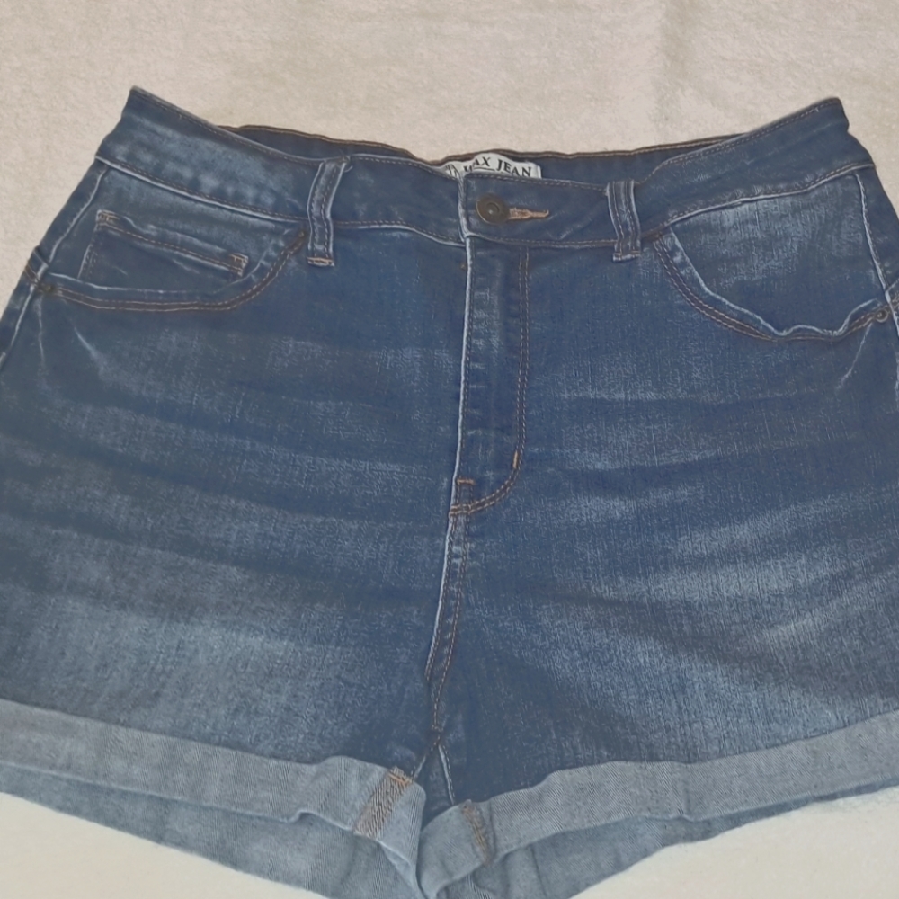Women's denim Wax Jeans shorts